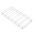 thumbnail image 1 of Acrylic Glasses Storage Box 6 Slots Transparent Glasses Display Organizer Multipurpose Eyeglasses Storage Case Reusable Glasses Storage Box for Jewelry Sunglasses, 1 of 8