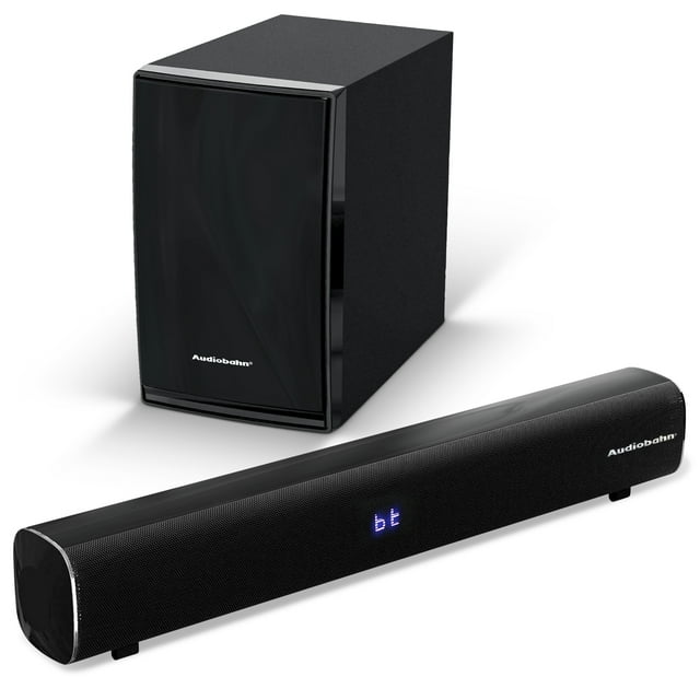 Barra de Sonido Audiobahn con Subwoofer 2.1 ASBAR900PACK
