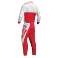 thumbnail image 2 of Thor 2023 Hallman Differ Slice Offroad Motocross Jersey Pant Combo White/Red (Large / 36), 2 of 8