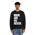thumbnail image 4 of Pilot Dad Fathers Day Birthday Ideas Sweatshirt, Gifts, Crewneck, 4 of 4