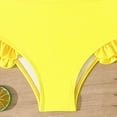 thumbnail image 5 of TOWED22 Girls Rash Guard Set Long Sleeve Two Piece Swimsuit with UPF 50+ Sun Protection for Girls 3-8 Years Yellow,6-7 Y, 5 of 7