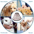 thumbnail image 4 of Blooming Branches Soft Cat Dog Recovery Collar Adjustable Cat Cone Wound Healing Protective After Surgery for Large/Medium/Small Dogs Cat, 4 of 7
