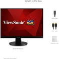 thumbnail image 3 of ViewSonic VA2247-MH Moniteur 22 pouces Full HD 1080p avec cadre ultra fin, synchronisation adaptative, 75 Hz, Eye Care, entrées HDMI, VGA pour la maison et le bureau, 3 of 4