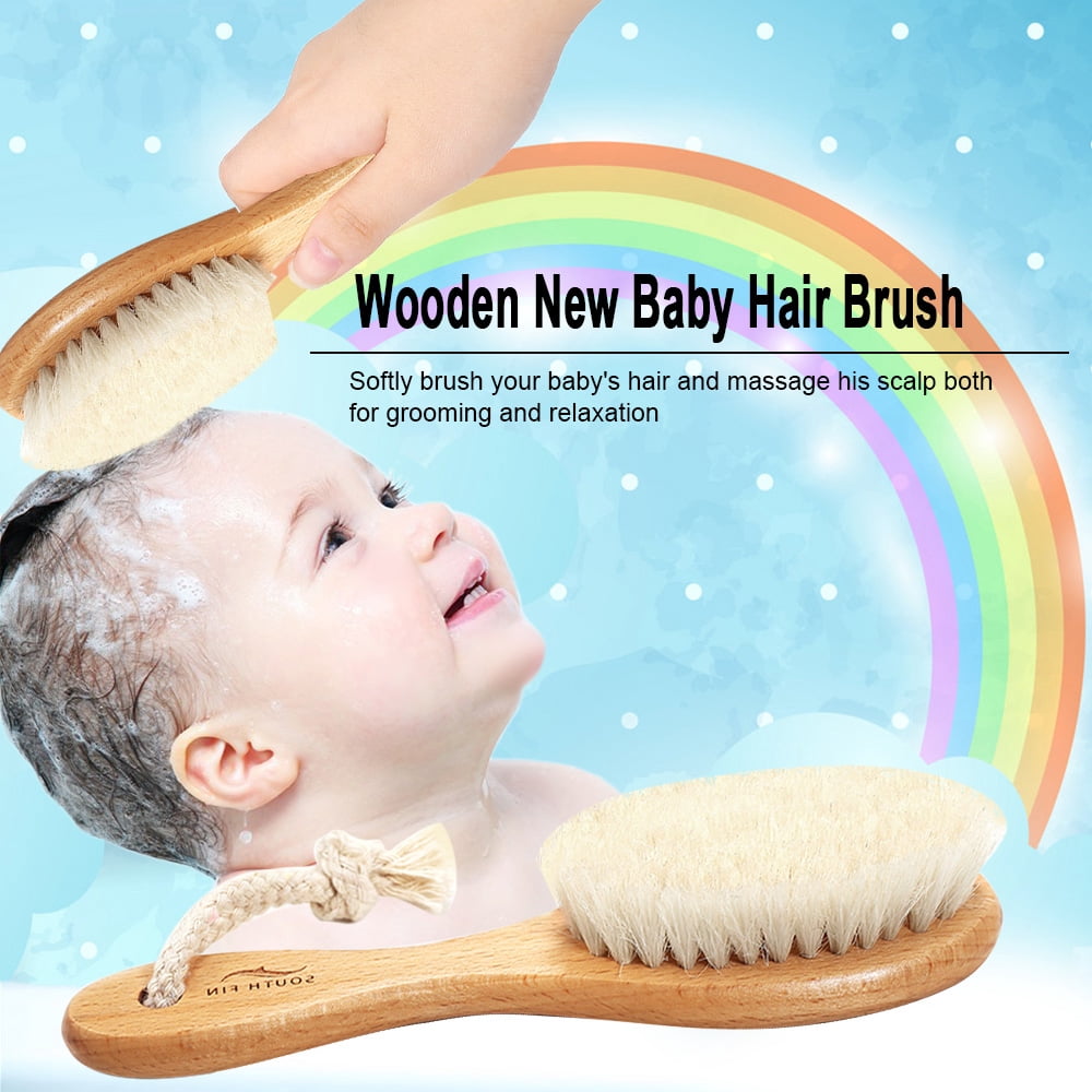 soft brush for baby cradle cap