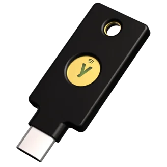 Yubico YubiKey 5C Nano, USB-C Security Key for Two-Factor