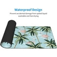 thumbnail image 4 of Coconut Tree Large Mouse Pad for Desk XL Gaming Mouse Pad 31.5x11.8in Extended Desk Mat Non-Slip Base Desk Pad with Stitched Edge Computer Keyboard Mouse Mat Gaming Mousepad for Home Office, 4 of 6