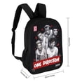 thumbnail image 2 of 17 Inch Casual Shoulder Bookbag, One Direction Backpack Knapsack Travel Bag Outdoor Hiking, 2 of 8