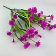 thumbnail image 5 of Cheer US Artificial Flowers Outdoors, UV Resistant Plastic Flower Plants for Outdoor, Faux Flowers in Bulk Silk Fake Flowers for Outside Cemetery Indoor Vase Pots Hanging Planters Decorations, 5 of 7