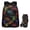 Colorful Monster Truck, variant on FUIALDOLG Flame Soccer Ball 3Pcs Kids Teens Backpack Set Schoolbag with Lunch Box Water Bottle Carrier Preschool Primary Middle School Student Bookbag School Backpacks Girls Book Bag Age 6-8 10-12