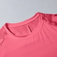 thumbnail image 6 of T-shirts for Men Ice Silk T-shirt Breathable Round Neck Short Sleeved Casual Sports T-shirt Red XXXL Mens Tops, 6 of 6