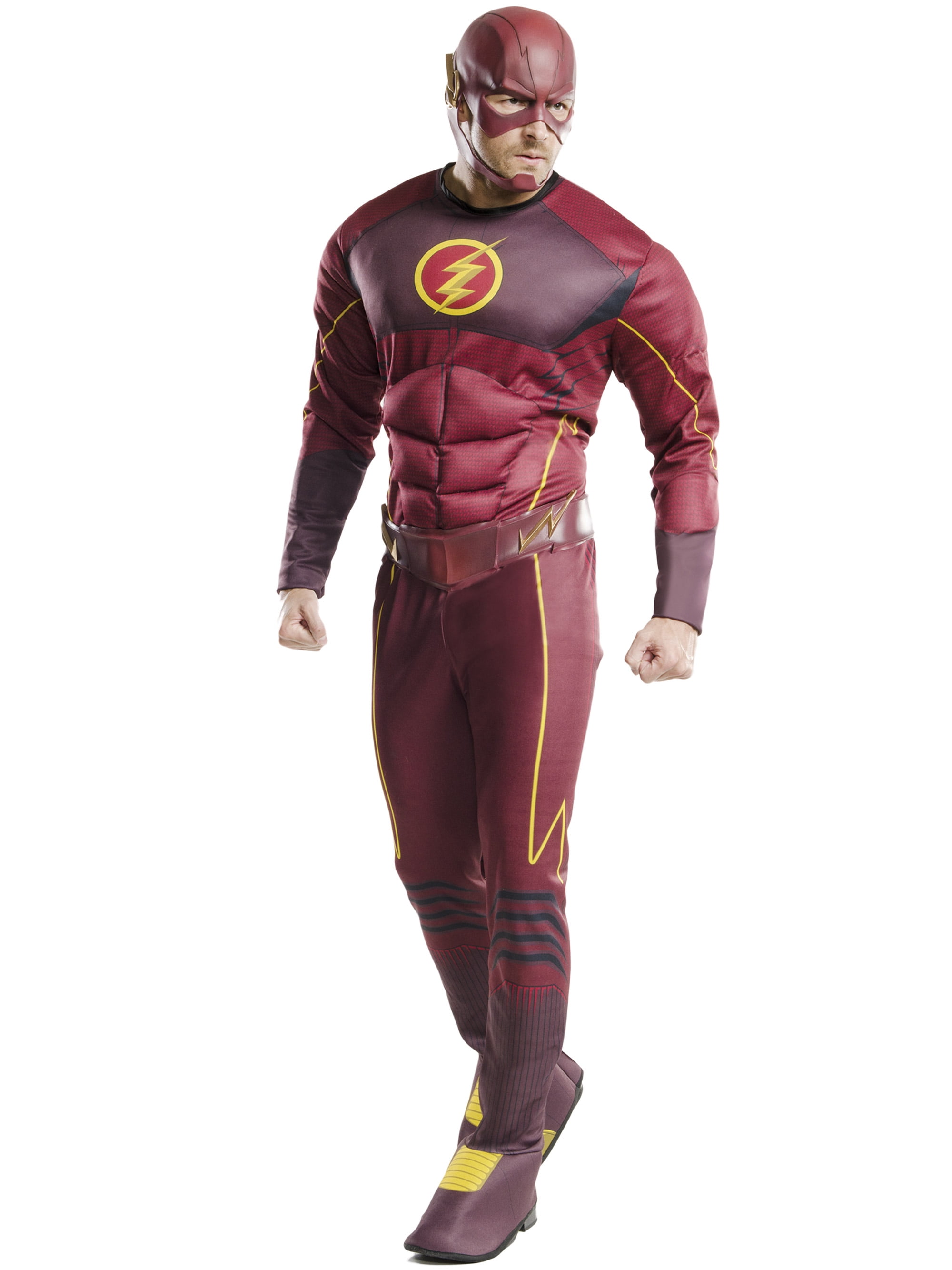 flash dress up suit Rubies at Party City DC Comics Superheroes: The Costume for Kids, Boy's Small : Clothing, Shoes & Jewelry this suit is sure to make an impact Rubies Justice League Adult Deluxe