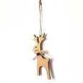 thumbnail image 4 of Wood Christmas Elk Pendant Creative Beautiful Decor Pendant for Home Store Office, 4 of 7