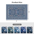 thumbnail image 5 of CHITOOMA 5'x7' Area Rugs for Living Room, Floral Washable Rug Boho Non-Slip Printed Carpet, Vintage Stain Resistant Indoor Rug for Bedroom Dining Room Home Office, 5 of 10