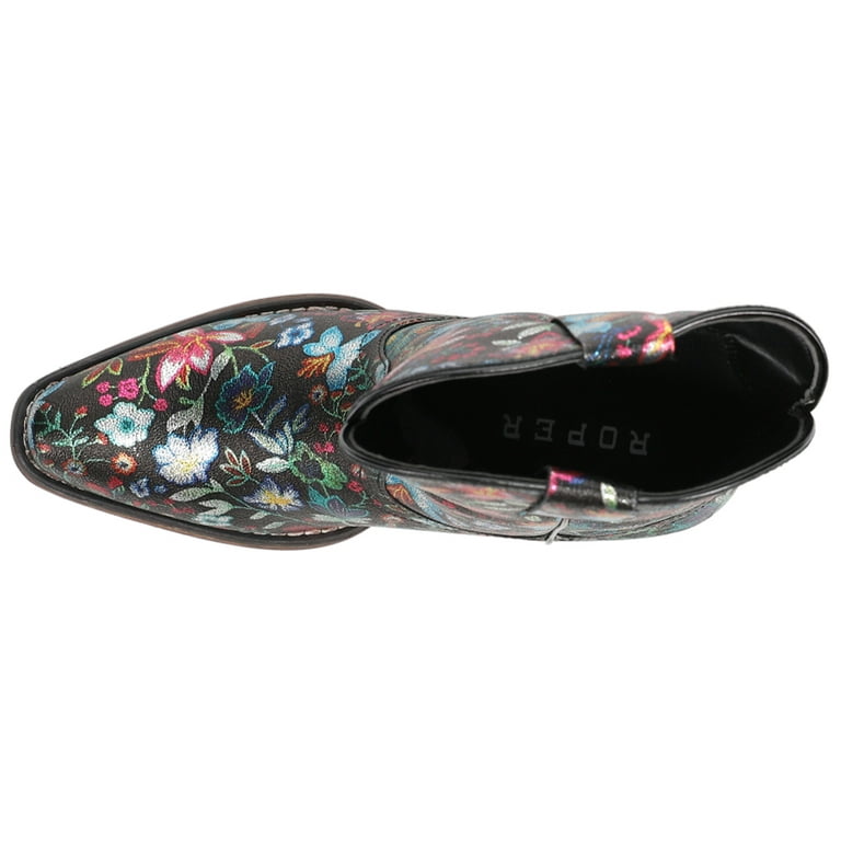 POWDER COVER -CALF ROPER FLORAL/WHITE | twistedtack