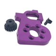 thumbnail image 1 of Soporte de Motor RC de asiento de engranaje para 144010 DIY RC repuestos accesorio , púrpura Violeta CUTICAT Soporte de base de coche RC, 1 of 6