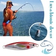 thumbnail image 4 of Señuelos De Pesca Cebo artificial Brillo UV Swimbait con ala Accesorios para agua salada (Estilo A 60G) Sywqhk Para Estrenar, 4 of 7