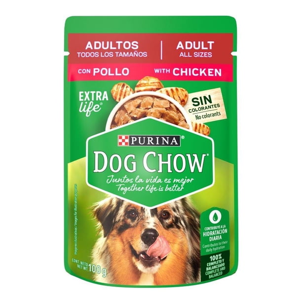 Alimento para Perro Purina Dog Chow Adulto Sabor Pollo 100 g