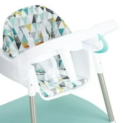 Evenflo Eat and Grow 4-in-1 Convertible High Chair, Prism Triangles