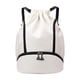 thumbnail image 1 of Mochila con cordón para hombre/mujer, resistente al agua, para exteriores, grande Blanco, 1 of 9