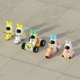 thumbnail image 5 of Gwong Juguete 1 set Bloques de construcción Lindo espacio exterior Spaceman Mars Rover Mini Ladrillos Regalos Regalos Ciencia Juguetes para niños Gwong 30013183, 5 of 6