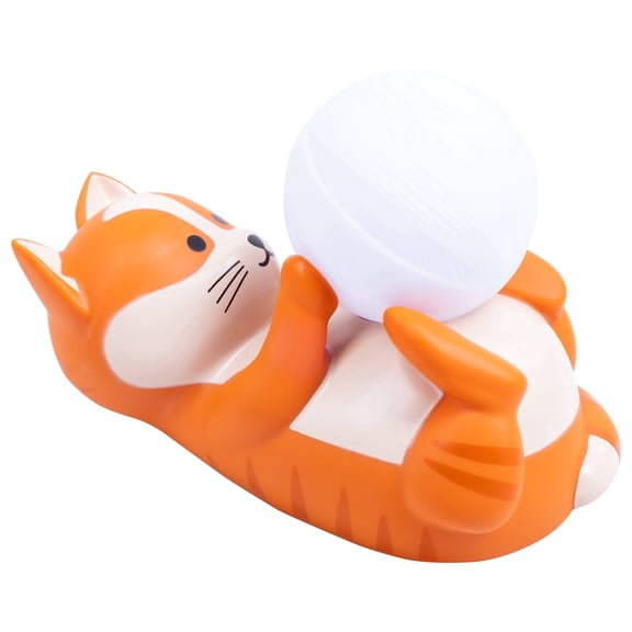 Fizz Creations Nacho The Cat Mood Light. Kawaii Nursery Decor. Soft Glow Night Light. Cat Lover Gift. Battery Operated.