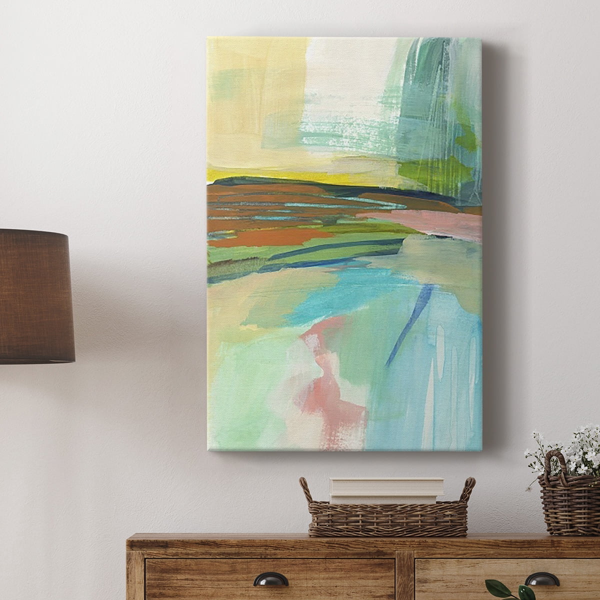 Radiant Horizon IV Premium Gallery Wrapped Canvas - Ready to Hang