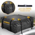 thumbnail image 3 of Car Roof Bag Waterproof Soft Rooftop Roofing Cargo Carrier Bags, 3 of 4