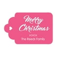 thumbnail image 1 of 100 PCS Custom Made Hang Paper Tags Personalized Celebrating Merry Christmas Gift Tags, 1 of 1