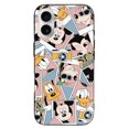 thumbnail image 1 of Funda de TPU de Mickey Mouse para iPhone 16: ultrafina, a prueba de golpes, antiamarilleo, resistente a arañazos, compatible con carga inalámbrica, agarre mejorado, estilo negro., 1 of 7