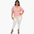 thumbnail image 4 of Blusa de manga amplia (talla extra), modelo 0416 (Rosa) rosa 38 Roman Fashion Blusa extra 0416, 4 of 5