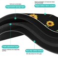 thumbnail image 5 of Washable Rubber Sunflower Cute Floral Dish Drying Mats for Kitchen Counter Home Large Coffee Bar Pad Accessories and Decor for Utensils Stemware 19.5''x12'', 5 of 6