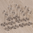 thumbnail image 3 of 50pcs Swirl Table Number Photo Holder Stands for Weddings Gatherings, 3 of 9