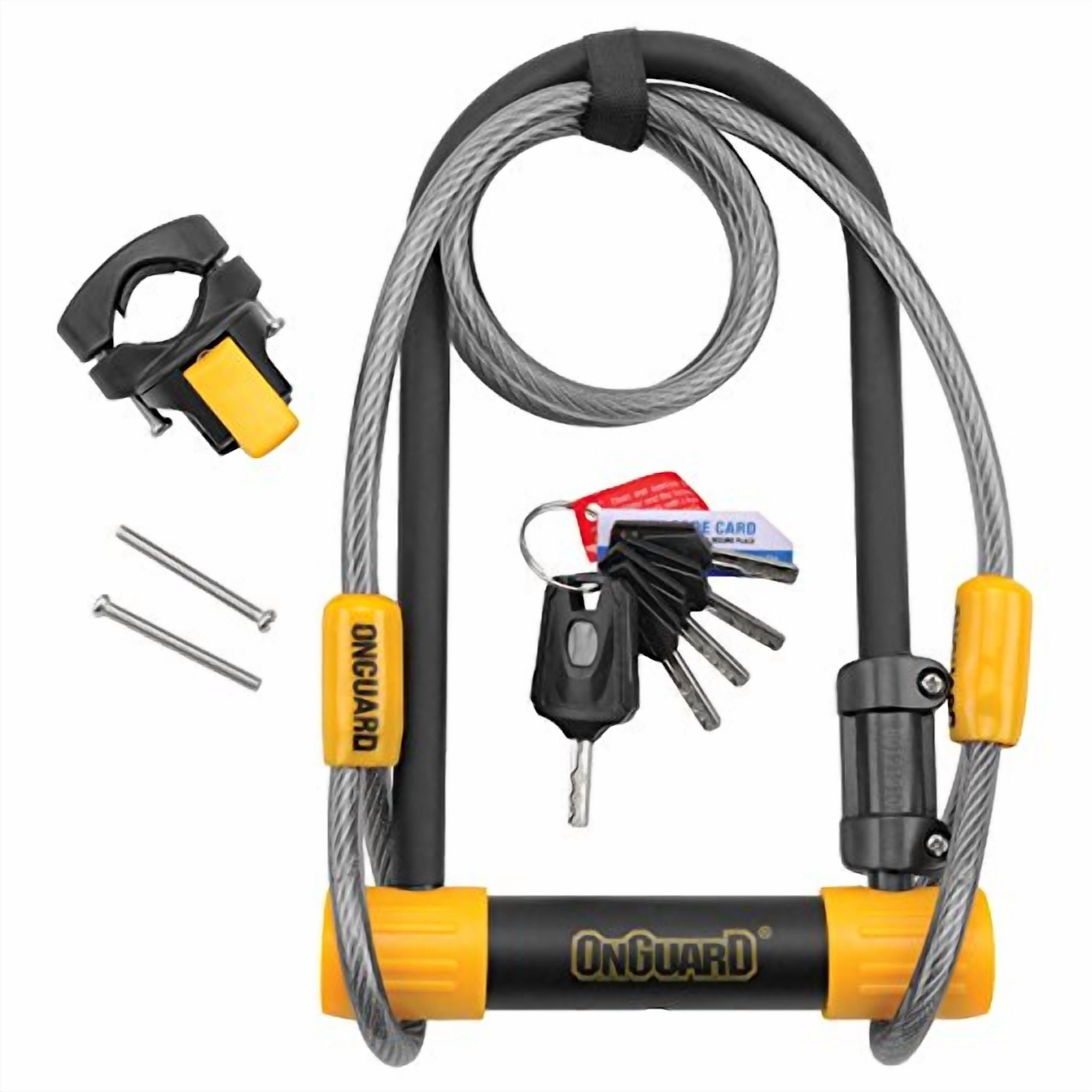 OnGuard BullDog Series U-Lock 4.5 x 9" Black