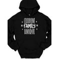 thumbnail image 4 of SPEEDRUN Men's Long Sleeve Printed Hooded T-Shirt - Casual Cotton Hoodie, 4 of 6