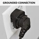 thumbnail image 1 of Adaptador de enchufe OREI europeo a americano EE. UU., convertir conex, 1 of 2