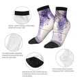 thumbnail image 5 of Naloa Lavender Blooms Window Ankle Socks for Women Non Slip Socks No Show Socks Classic Low Cut Casual Socks Casual Socks, 5 of 7