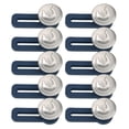 thumbnail image 2 of 10 botones extensores de cintura retráctiles ajustables para jeans Estrella, 2 of 9