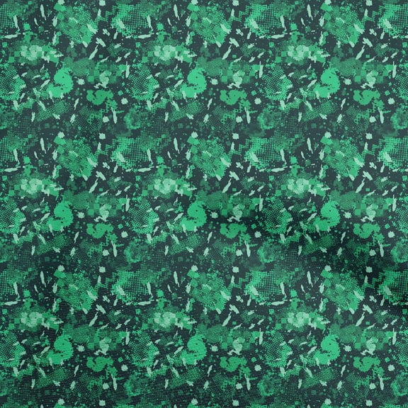 oneOone Cotton Poplin Twill Dark Green Fabric Texture Sewing Material Print Fabric By The Yard 56 Inch Wide