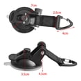 thumbnail image 3 of 2 ventosas resistentes con ganchos para amarre de coche, camping, lona, accesorio con gancho de seguridad para toldo de coche, barco, trampa para acampar, 3 of 8