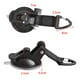 thumbnail image 3 of 2 ventosas resistentes con ganchos para amarre de coche, camping, lona, accesorio con gancho de seguridad para toldo de coche, barco, trampa para acampar, 3 of 8