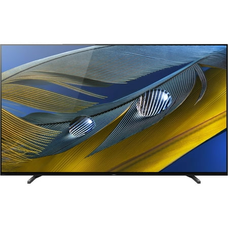 Open Box Sony A80J 77-Inch TV: BRAVIA XR OLED 4K Ultra HD Smart Google TV with Dolby Vision HDR and Alexa Compatibility, Black (XR77A80J, 2021 Model)