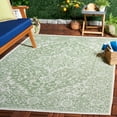 thumbnail image 3 of SAFAVIEH Machine Washable Rug Indoor/Outdoor Bermuda Collection - Bermuda Albert Abstract Indoor/Outdoor Area Rug, Green/Ivory, 5'3" x 7'6", 3 of 13