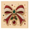 thumbnail image 5 of Pearl Diamond Painting, Christmas Bird Pearl Painting Kit with Frame, 3D Pearl Diamond Art Craft for Adults & Beginners, DIY Diamond Art Kits with Frame, Christmas Wall Art Decor Gift, 7.87in, 5 of 7