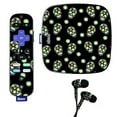 thumbnail image 1 of Skin Decal Wrap Compatible With Roku Ultra Sticker Design Nighttime Skulls, 1 of 6