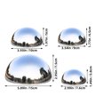thumbnail image 2 of Minkissy 7 Pcs Sphères Réfléchissantes en Acier Inoxydable pour Jardin pour Pelouse et Patio Résistantes aux Intempéries, 2 of 8