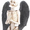thumbnail image 4 of GUOOL Statue en Résine Statue Sculpture Figurines Squelette Figure 9.5x14x15cm, 4 of 5