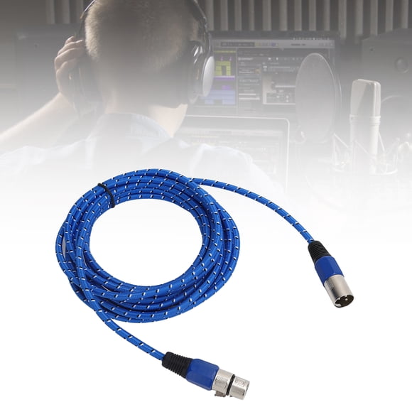 Audio Cable, Cable de Micrófono Portátil para Amplificador para equipos Electrónicos de audio para aplicaciones de Cablado