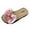Z01 Pink, variant on Girls Summer Casual Slippers Floral Bow Soft Bottom Footwear for Daily Casual Wear,2-2.5 Years