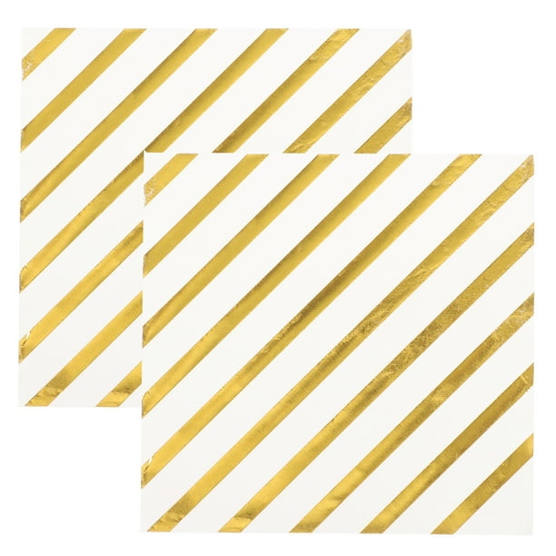 KAKOWELY Servilletas de papel desechables de 40 hojas para bodas, banquetes y fiestas.