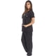 thumbnail image 2 of Conjuntos médicos para mujer Uniformes médicos de seis bolsillos (cuello en V con pantalón cargo) Adepaton LRWJ116-1, 2 of 3
